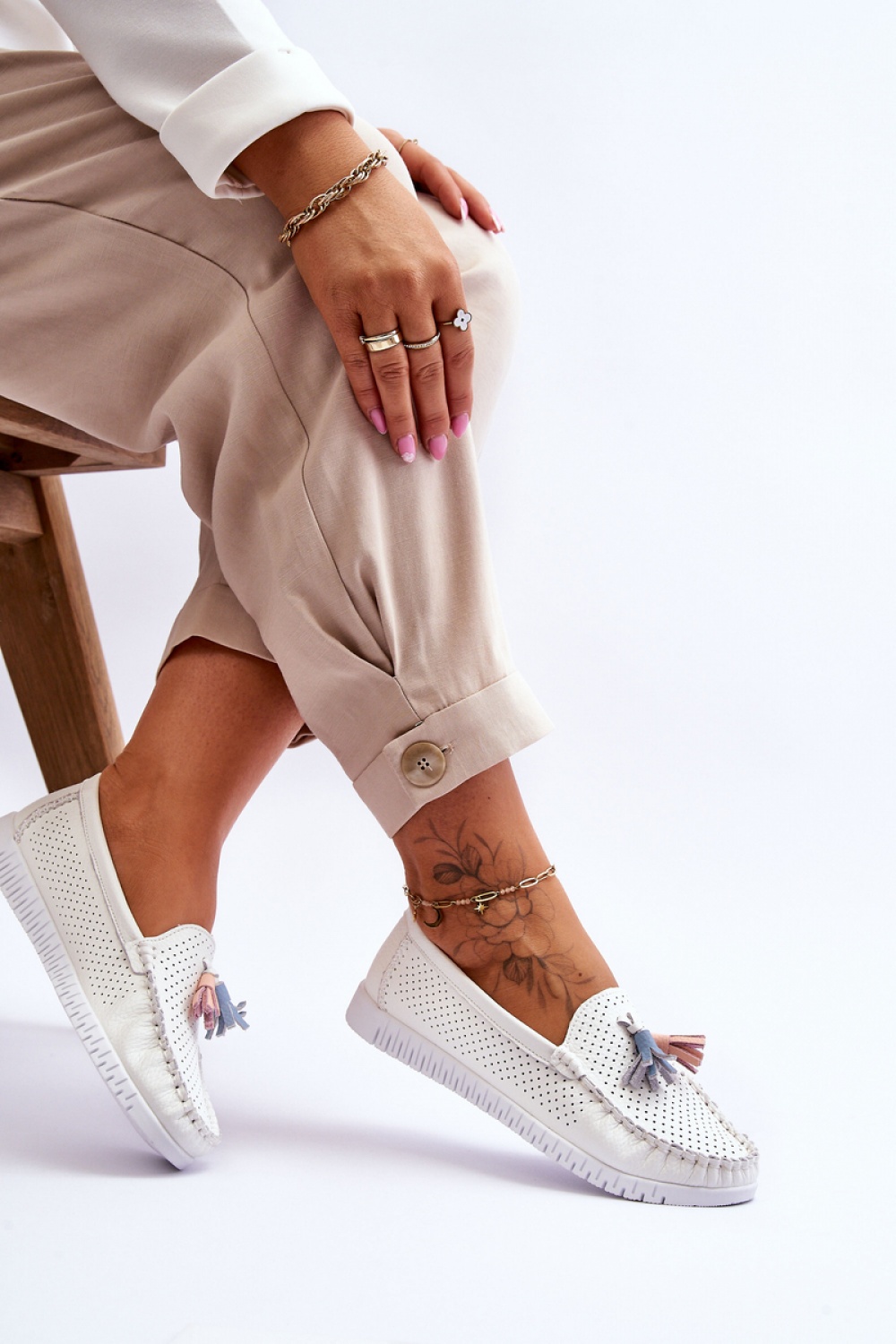  Mocassin model 180117 Step in style  white