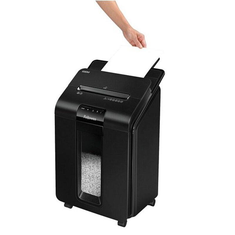 Micro-Cut Paper Shredder Fellowes AutoMax 100M 23 L