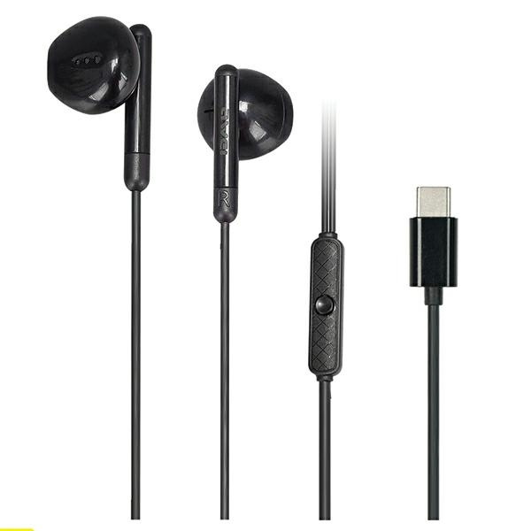 AWEI PC-6T wired in-ear headphones USB-C, 1.2m black