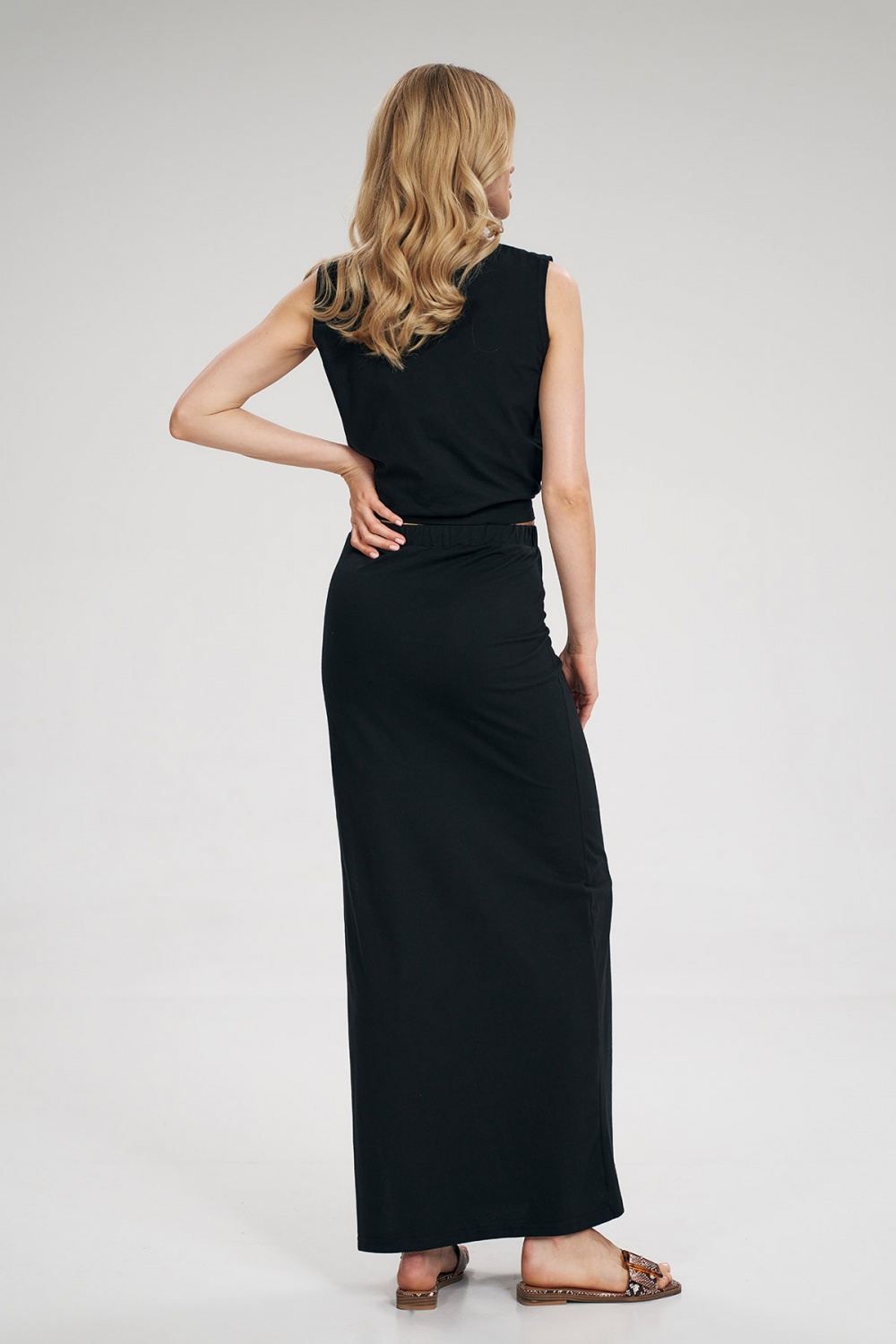  Long skirt model 162273 Figl  black