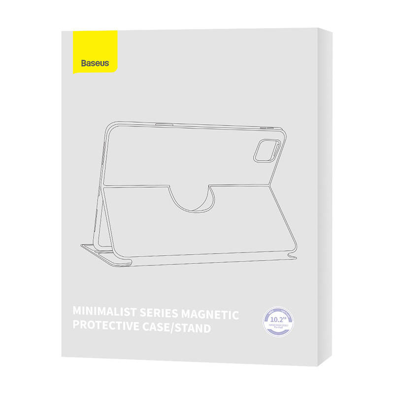 Baseus Minimalist Magnetic Case Apple iPad 10.2 2019/2020/2021 (7, 8, 9 gen) (purple)