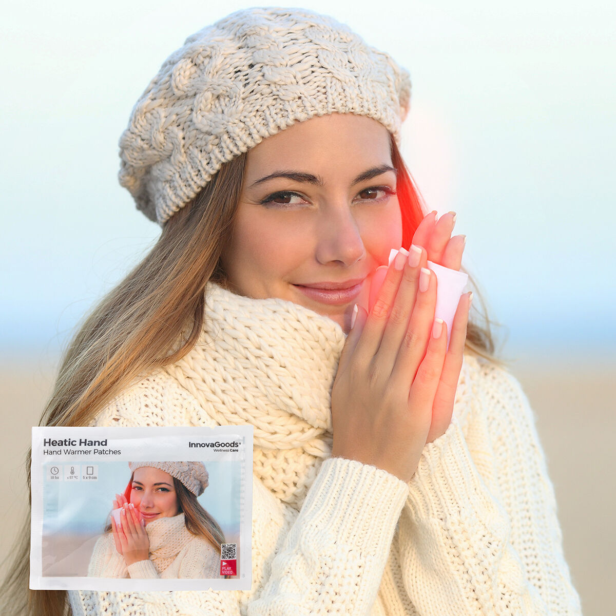Hand-warming Patches Heatic Hand InnovaGoods (Pack of 10)