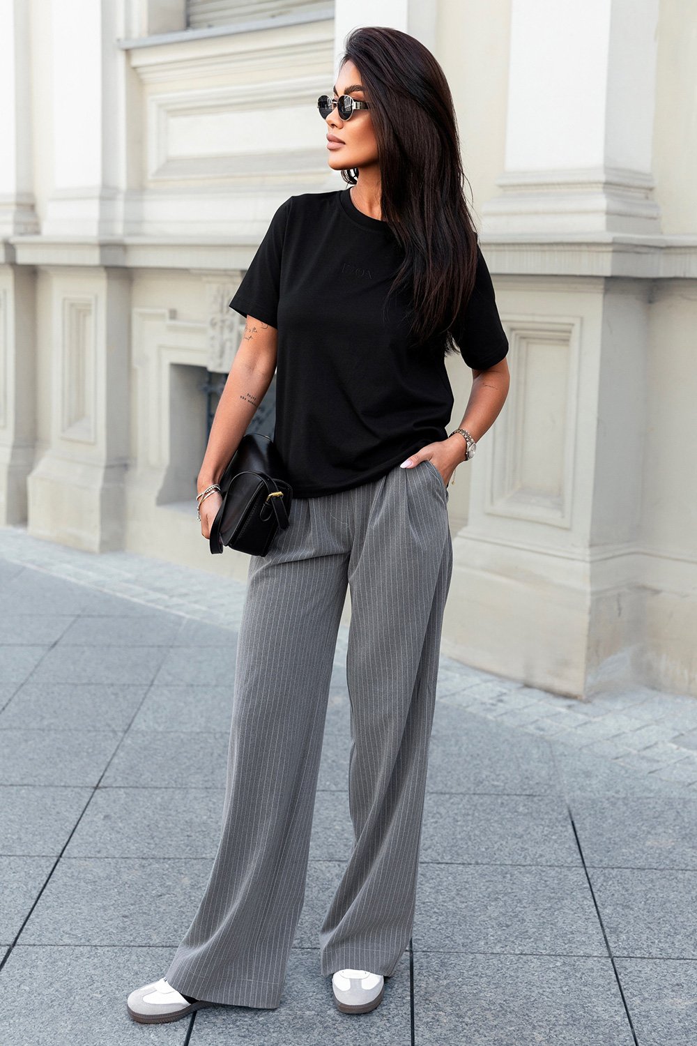  Trousers model 205920 IVON  grey