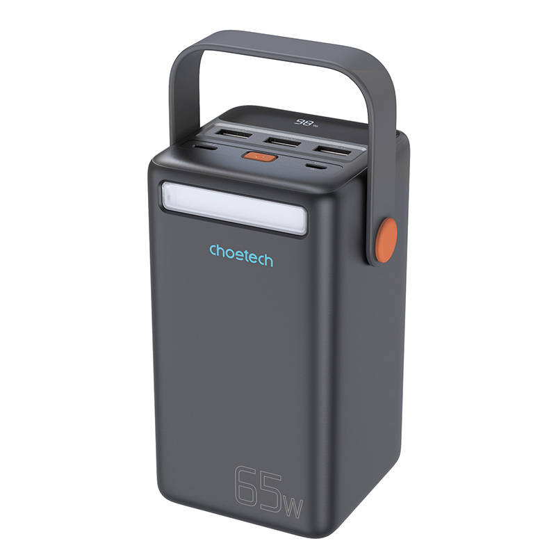 Choetech B664 Mini Power Station Powerbank 50000mAh 65W (black)