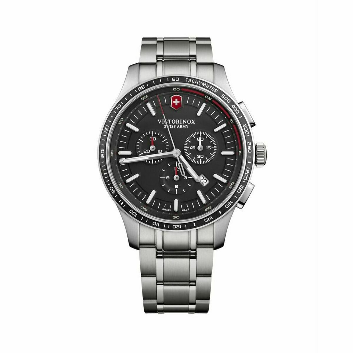 Men's Watch Victorinox V241816 Black Silver
