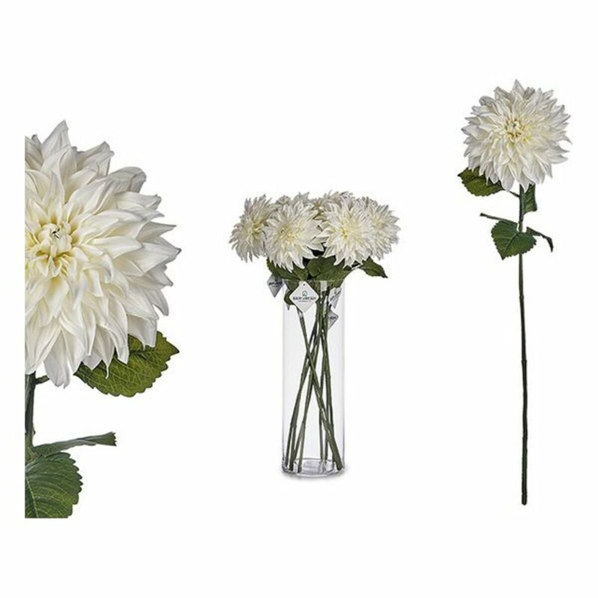 Decorative Flower Dahlia Paper Plastic (16 x 74 x 16 cm)