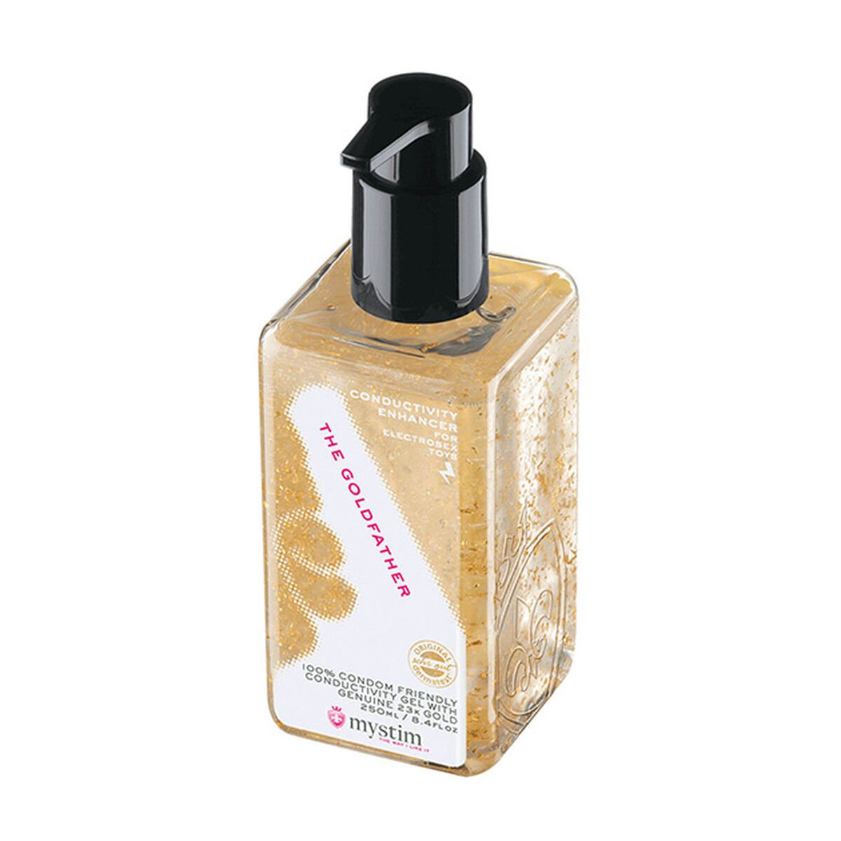 Slide Waterbased Lubricant Mystim The Goldfather Conductive