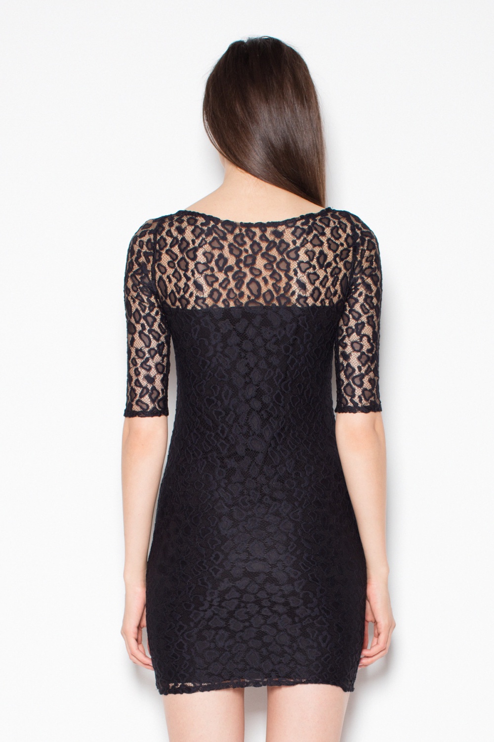  Evening dress model 77254 Venaton  black