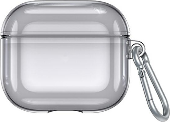 USAMS Case Apple AirPods 3 transparent black BH740AP02 (US-BH740)
