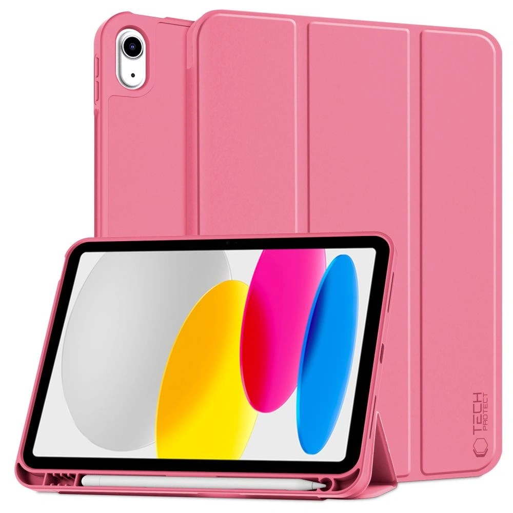Tech-Protect Smartcase Pen Apple iPad 10.9 2022 10 gen Magenta