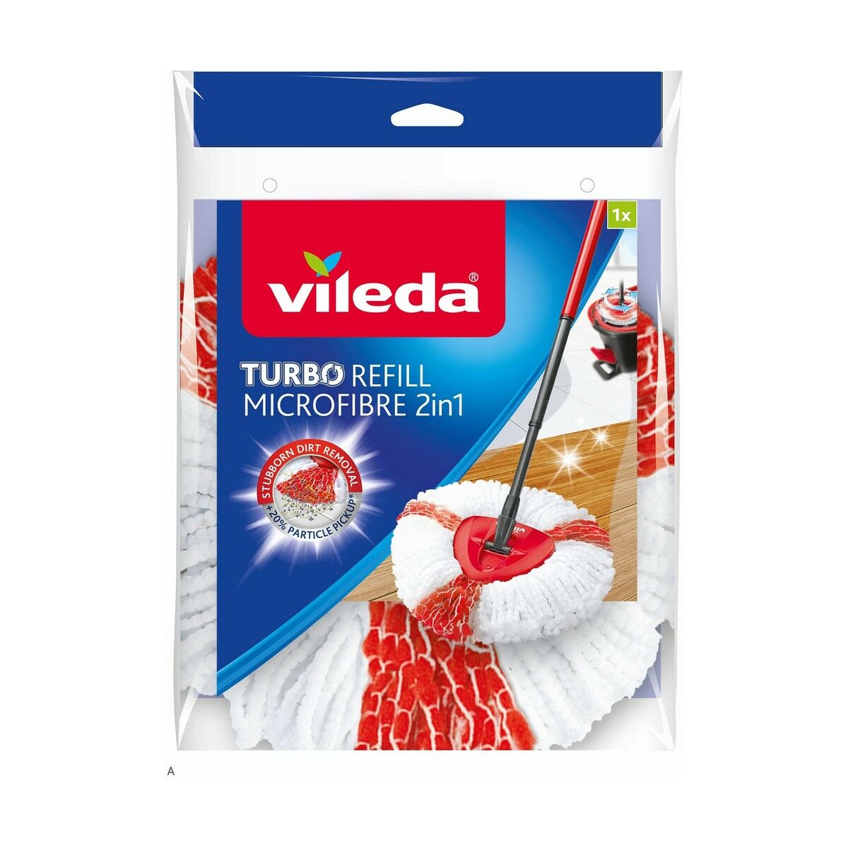 Mop Replacement To Scrub Vileda TURBO ClassiC Microfibre