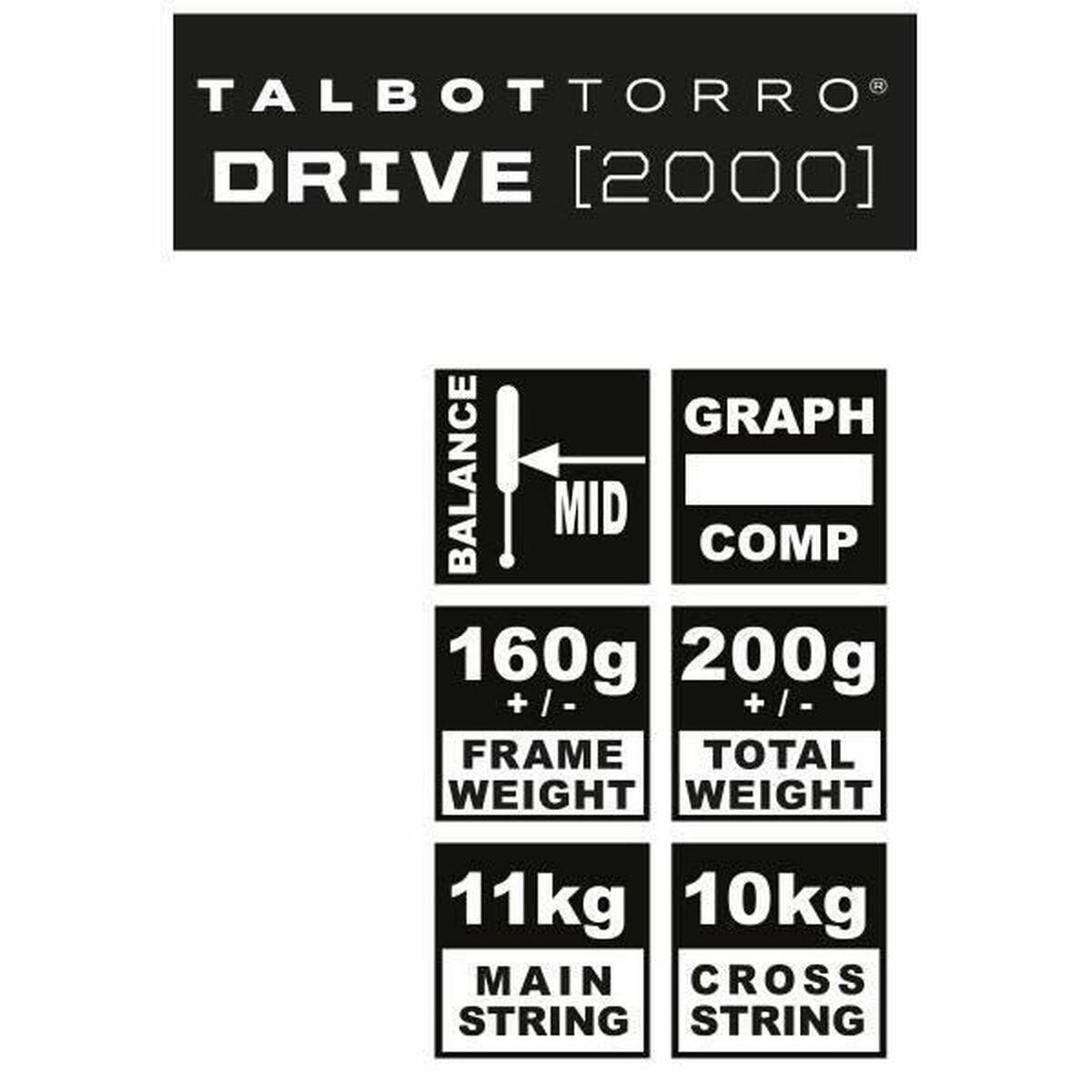 Badminton Racket Talbot-Torro