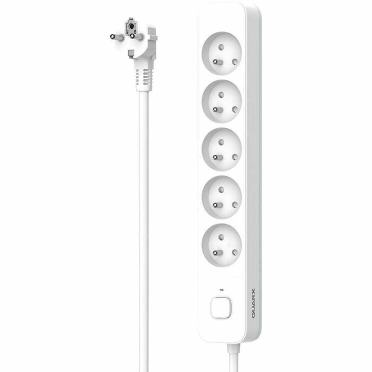 Power Socket - 5 sockets with Switch QUARX (3 m)