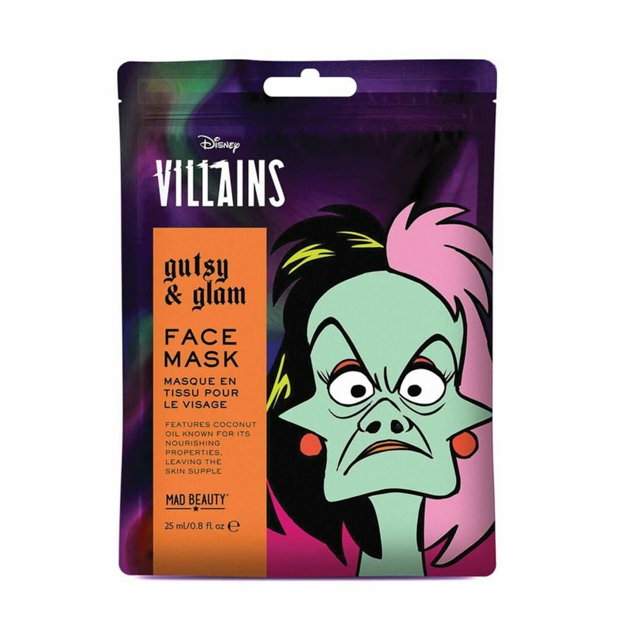 Maseczka do Twarzy Mad Beauty Disney Villains Cruella (25 ml)