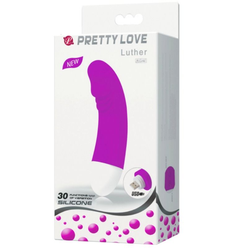 PRETTY LOVE LUTHER MINI VIBRATOR 30 FUNCTIONS OF VIBRATION