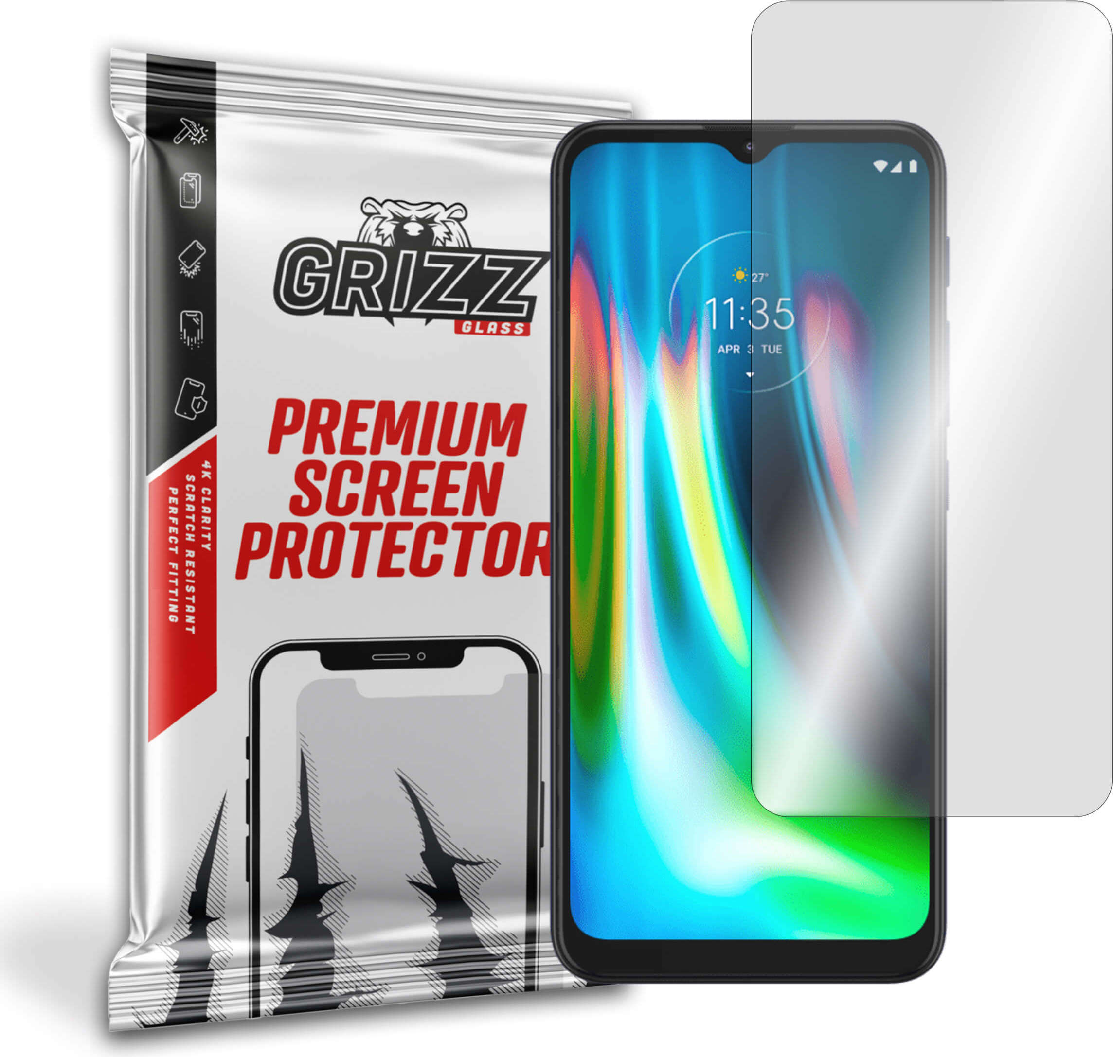 GrizzGlass HybridGlass Motorola Moto G9