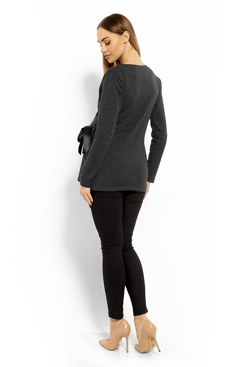  Blouse model 113237 PeeKaBoo  grey