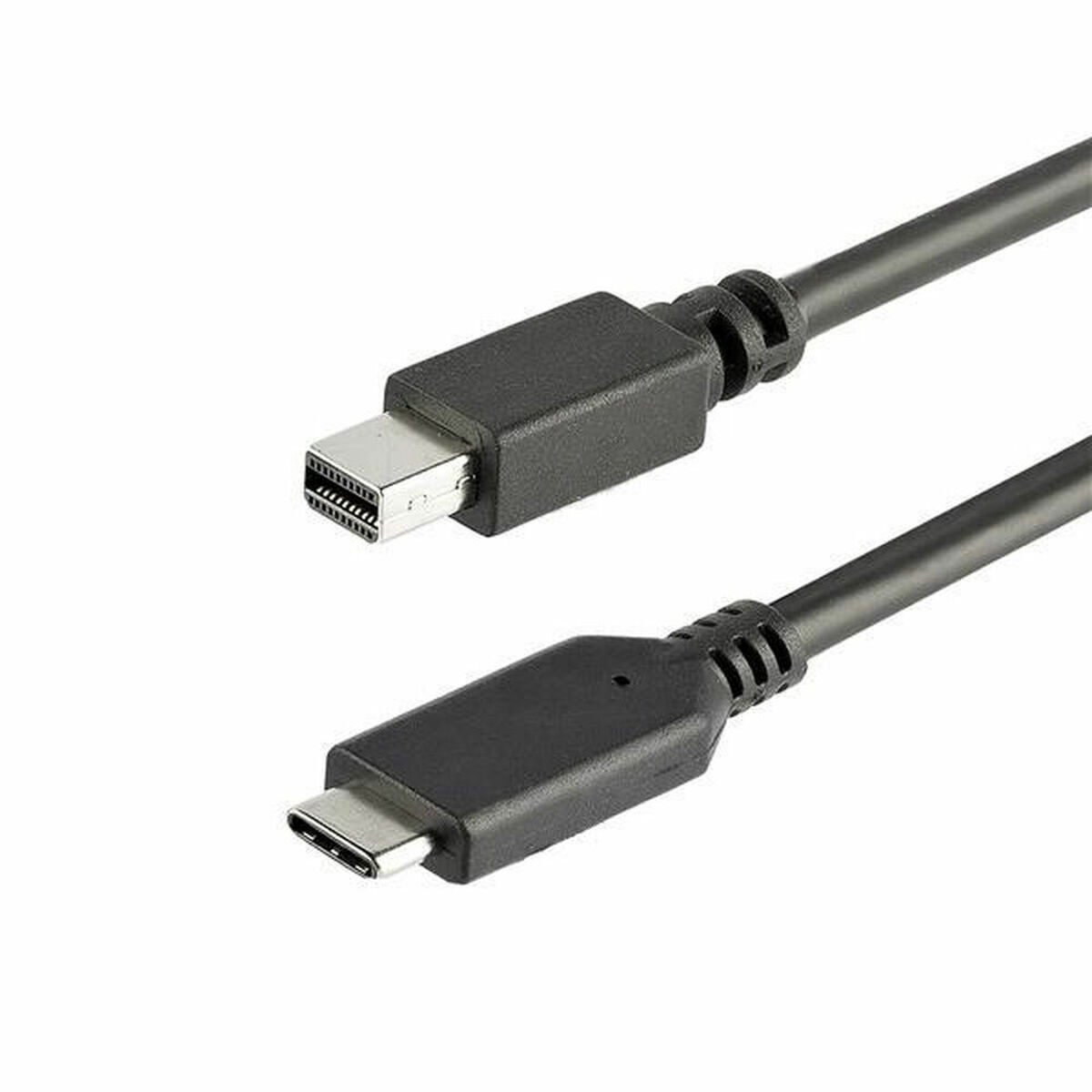 Adapter USB C na Mini DisplayPort Startech CDP2MDPMM1MB         Czarny 1 m