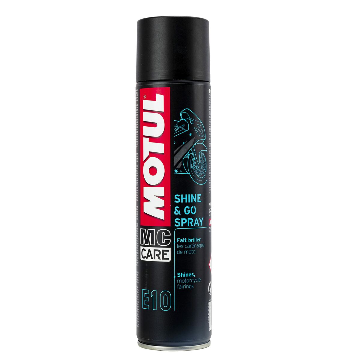 Silicone shine cleaner for motorbikes Motul MTL103175 400 ml
