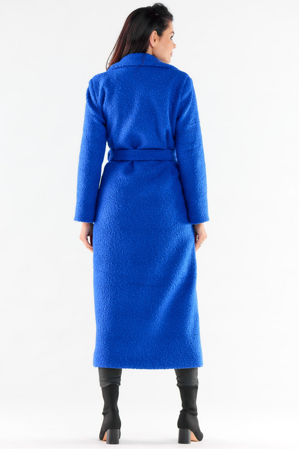 Coat model 173854 awama blue Ladies