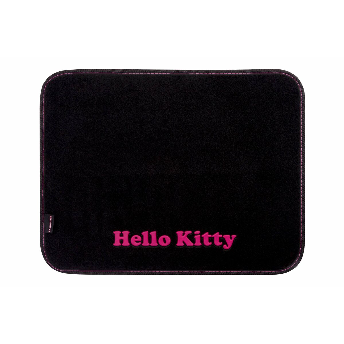 Car Floor Mat Set Hello Kitty KIT3013 Universal Black Pink (4 pcs)
