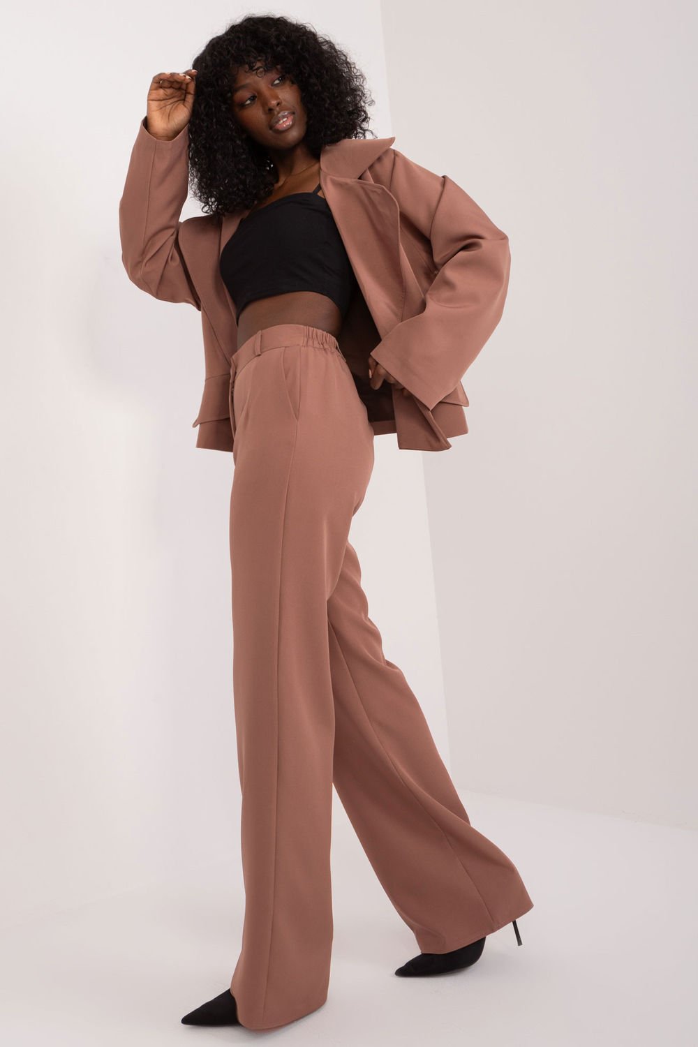  Trousers model 194207 Lakerta  brown