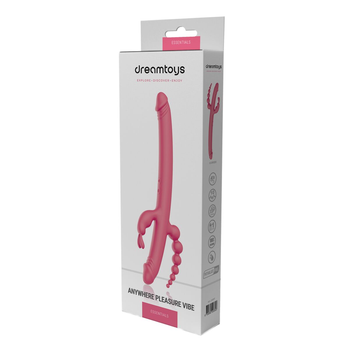 Double Penetration Stroker Dream Toys Essentials Pink