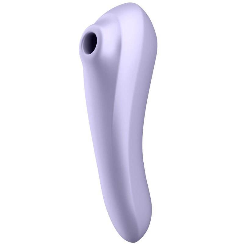 SATISFYER DUAL PLEASURE AIR PULSE VIBRATOR MAUVE