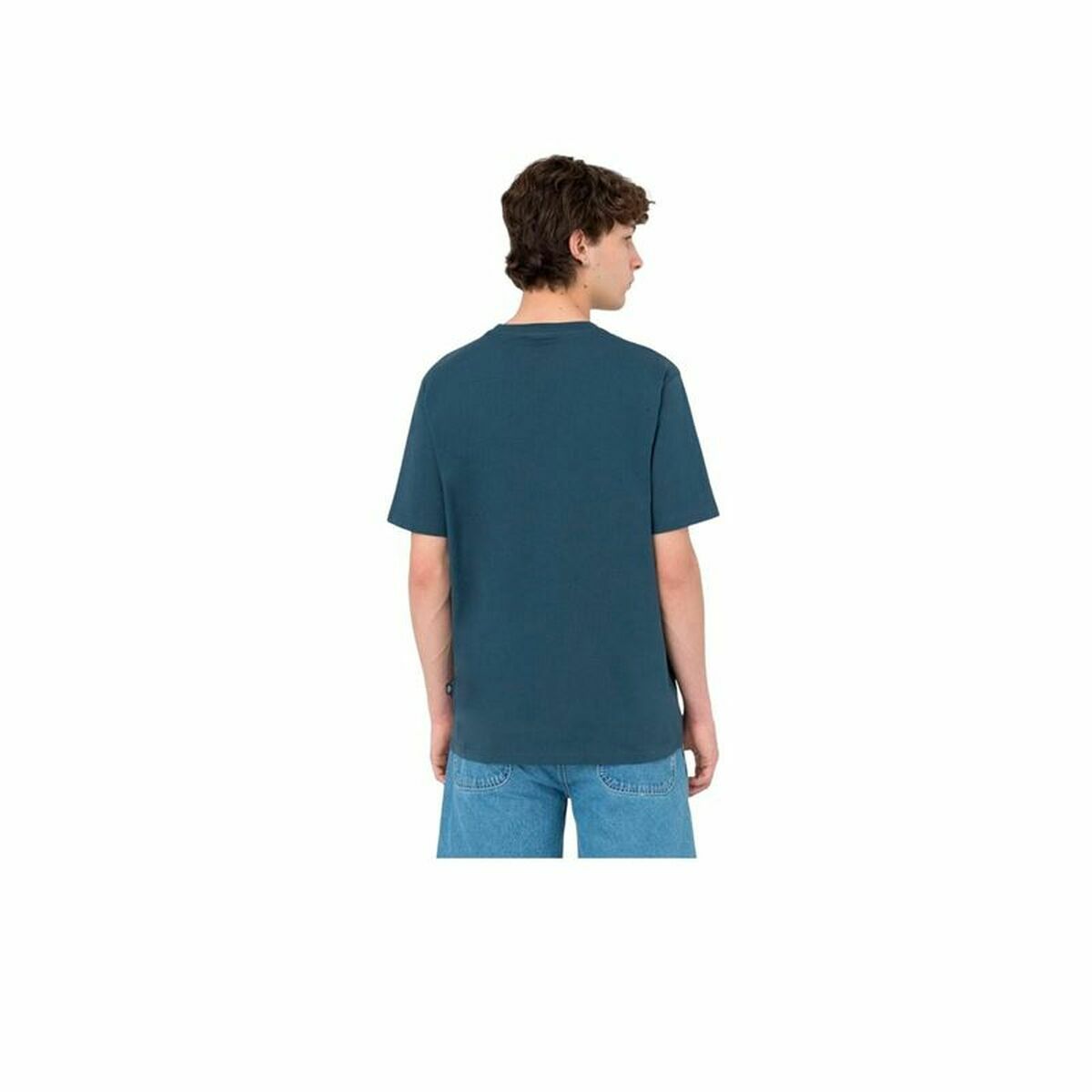 Short Sleeve T-Shirt Dickies Mapleton Air Force Blue Dark blue Men Short Sleeve T-Shirt Dickies Mapleton Air Force Blue Dark blue Men