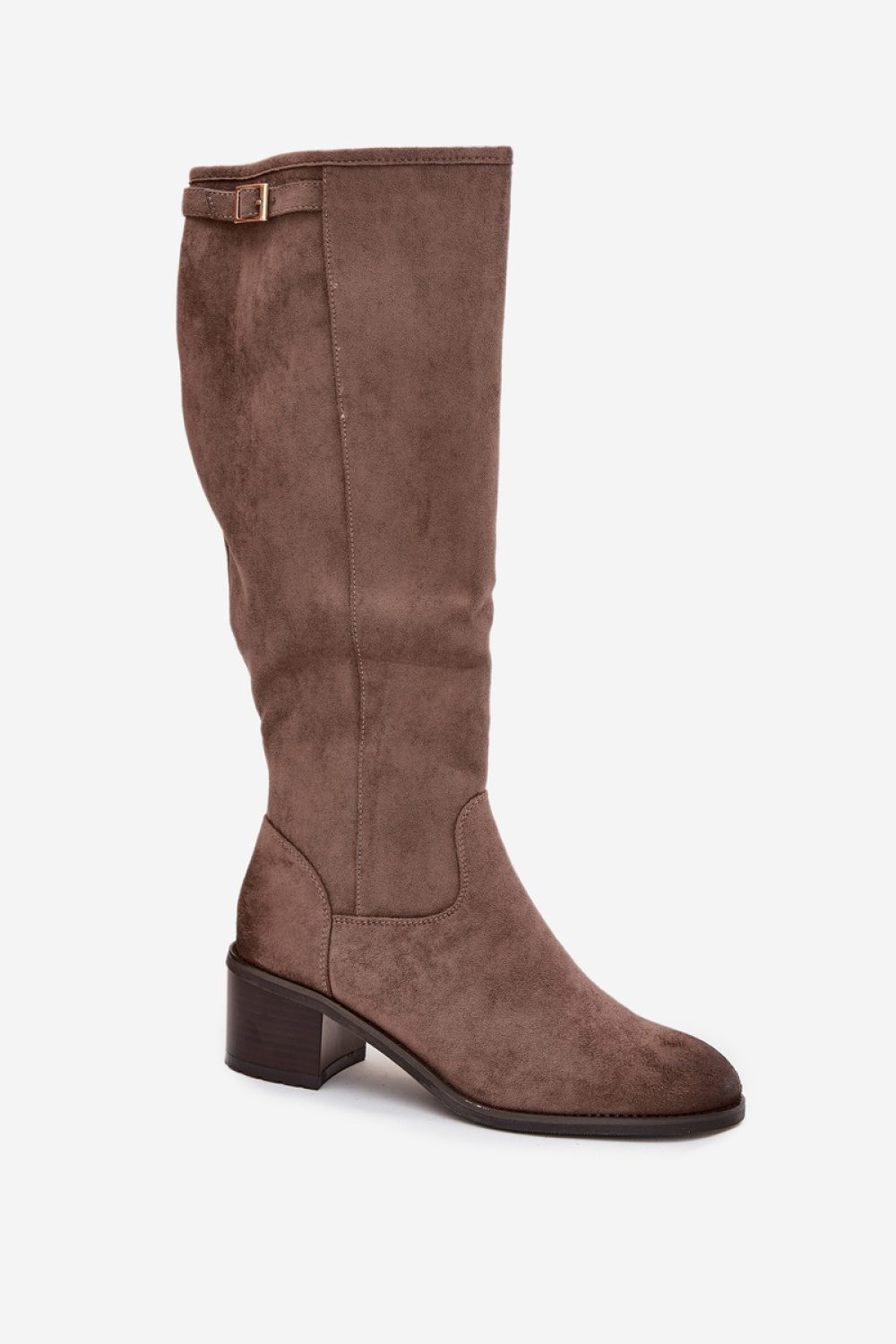  Heel boots model Step in style  beige
