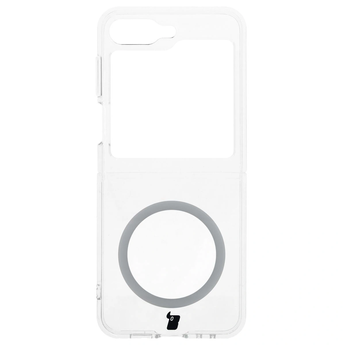 Bizon Case CrystalO Magnetic Samsung Galaxy Z Flip6 clear
