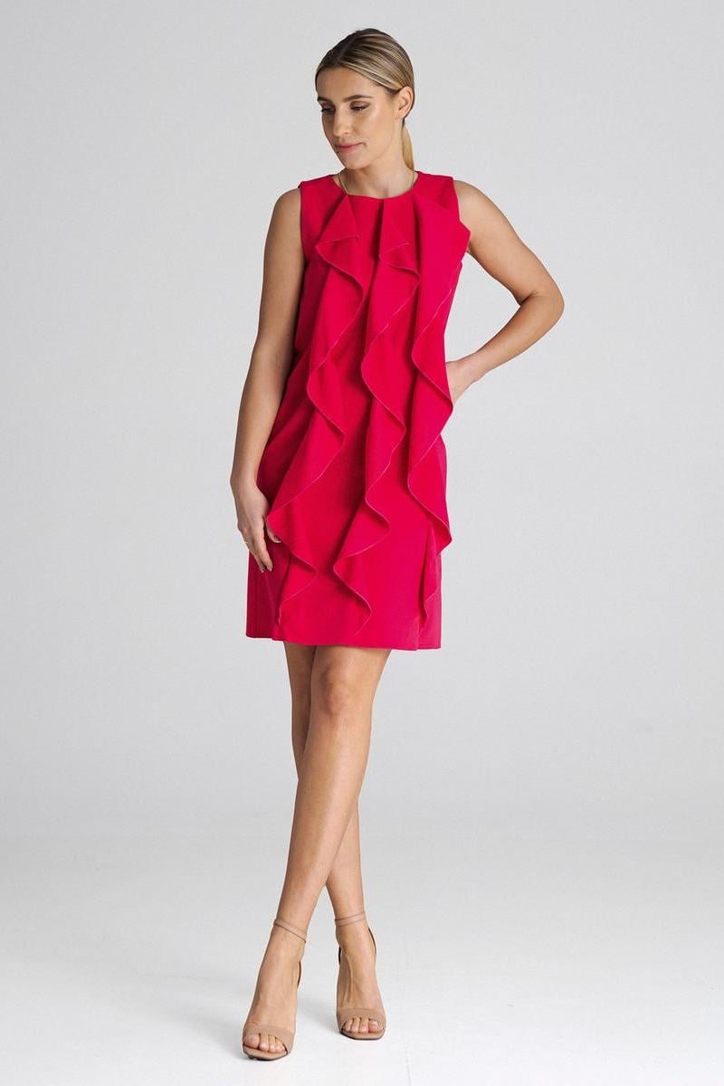  Cocktail dress model 197185 Figl  pink