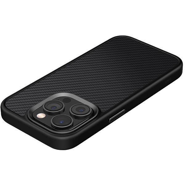 UNIQ Keva Apple iPhone 15 Pro Max MagClick Charging carbon black