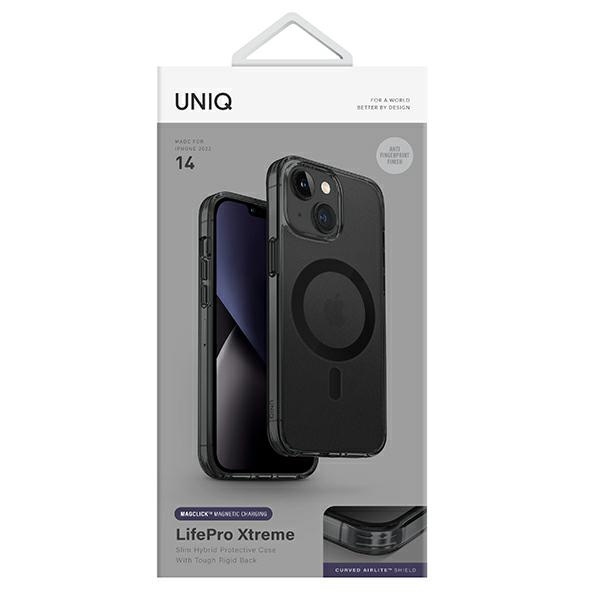 UNIQ LifePro Xtreme Apple iPhone 14 Magclick Charging smoke frost