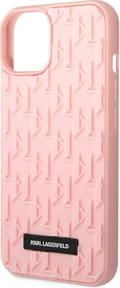 Karl Lagerfeld KLHCP14MRUPKLPP Apple iPhone 14 Plus hardcase pink 3D Monogram