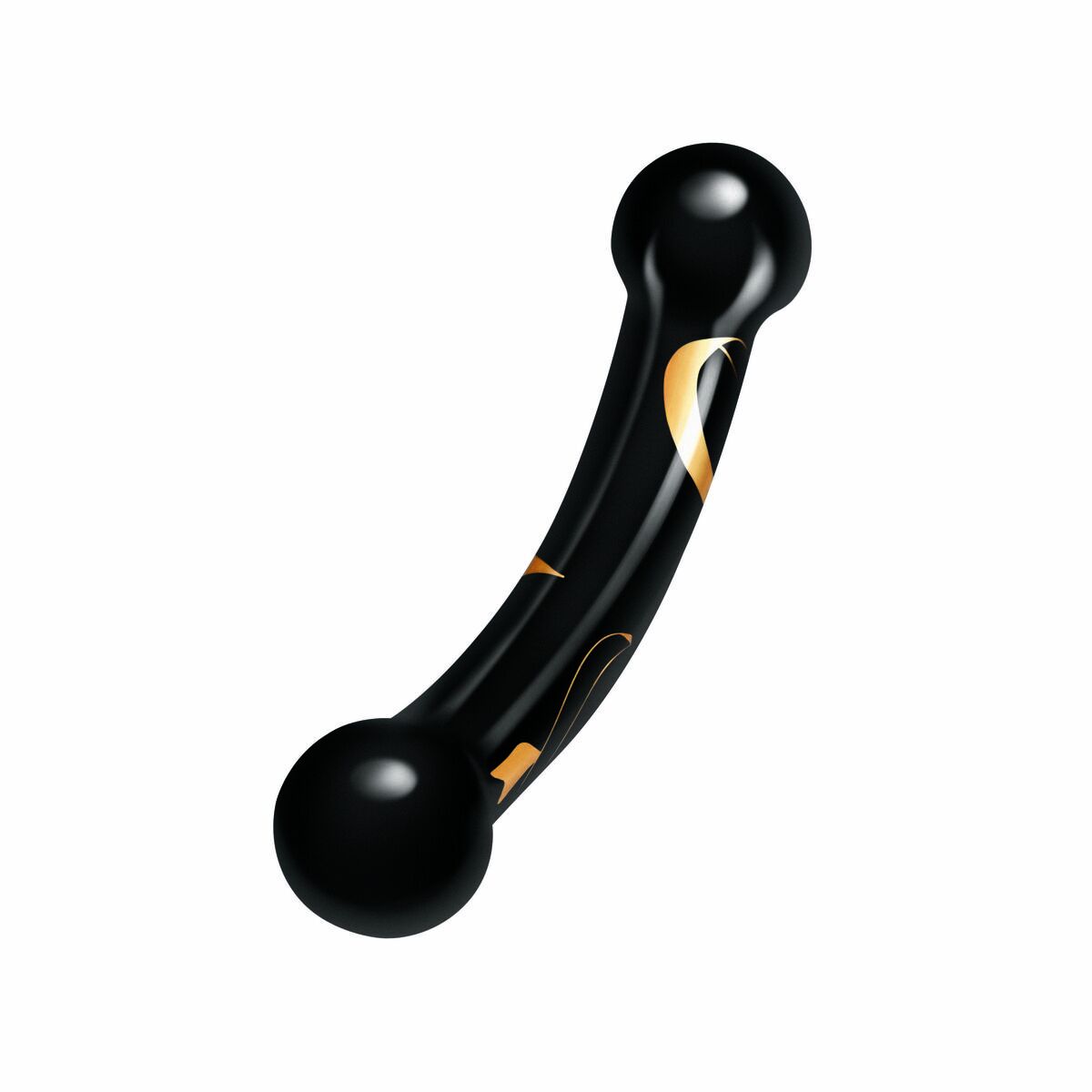 Classic Dong Secret Kisses Black Ø 3,3 cm