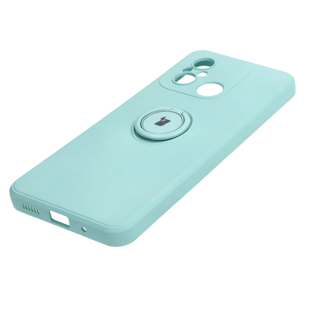 Bizon Case Silicone Ring Sq Xiaomi Redmi 12C turquoise