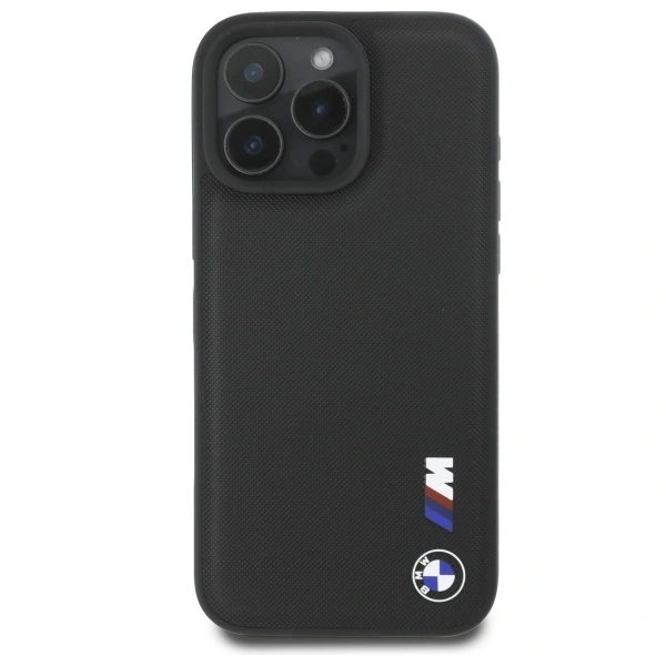 BMW BMHCP16X23PUSRK Apple iPhone 16 Pro Max hardcase Smooth Rubber Logo black