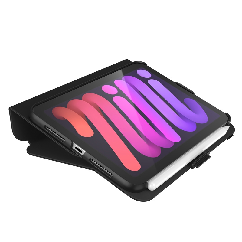 Speck Balance Folio MICROBAN Apple iPad mini 2021 6 Gen (Black)