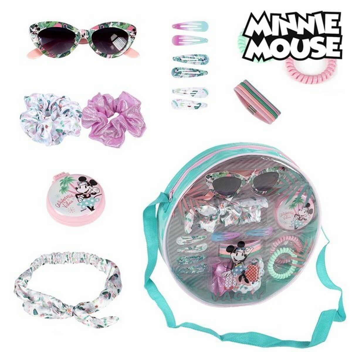 Toilet Bag with Accessories Minnie Mouse CD-25-1644 (19 pcs)