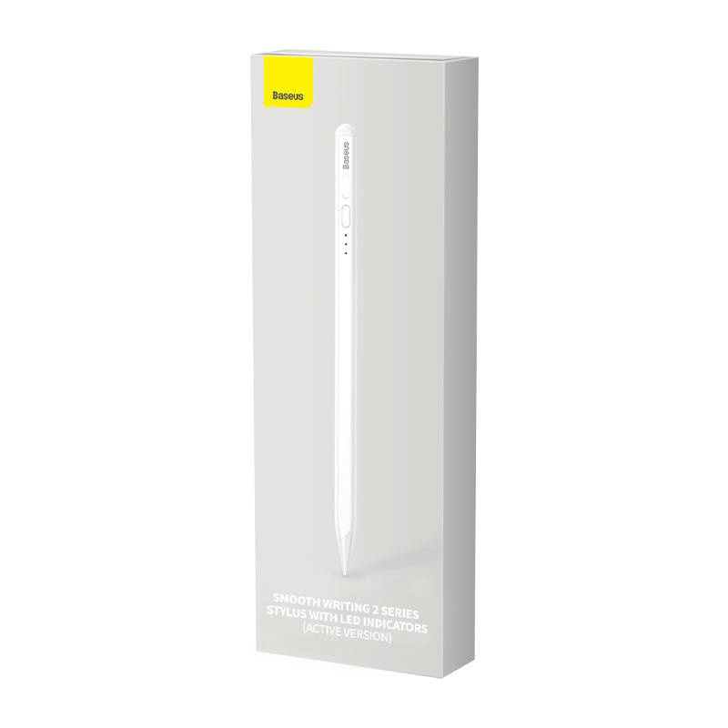 Baseus Smooth Writing 2 Series Stylus with LED Indicator SXBC060202 (white)