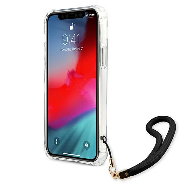 Guess GUHCP12LKSARBK Apple iPhone 12 Pro Max black hardcase Camo Collection
