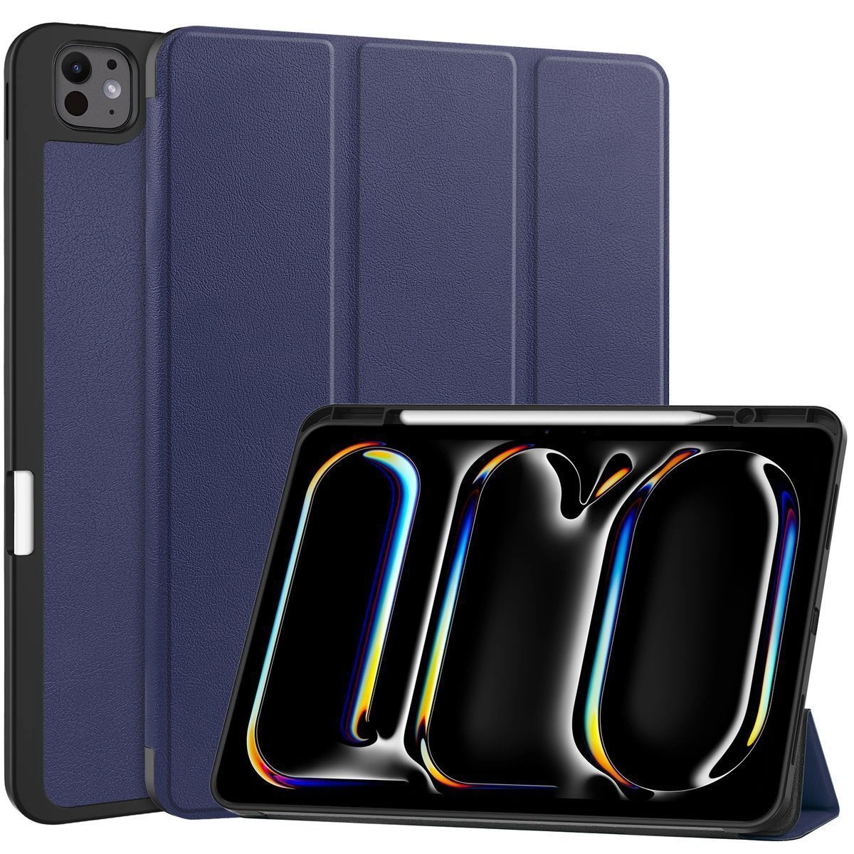 Bizon Case Tab Lizard Apple iPad Pro 13" 7 gen. 2024 navy blue