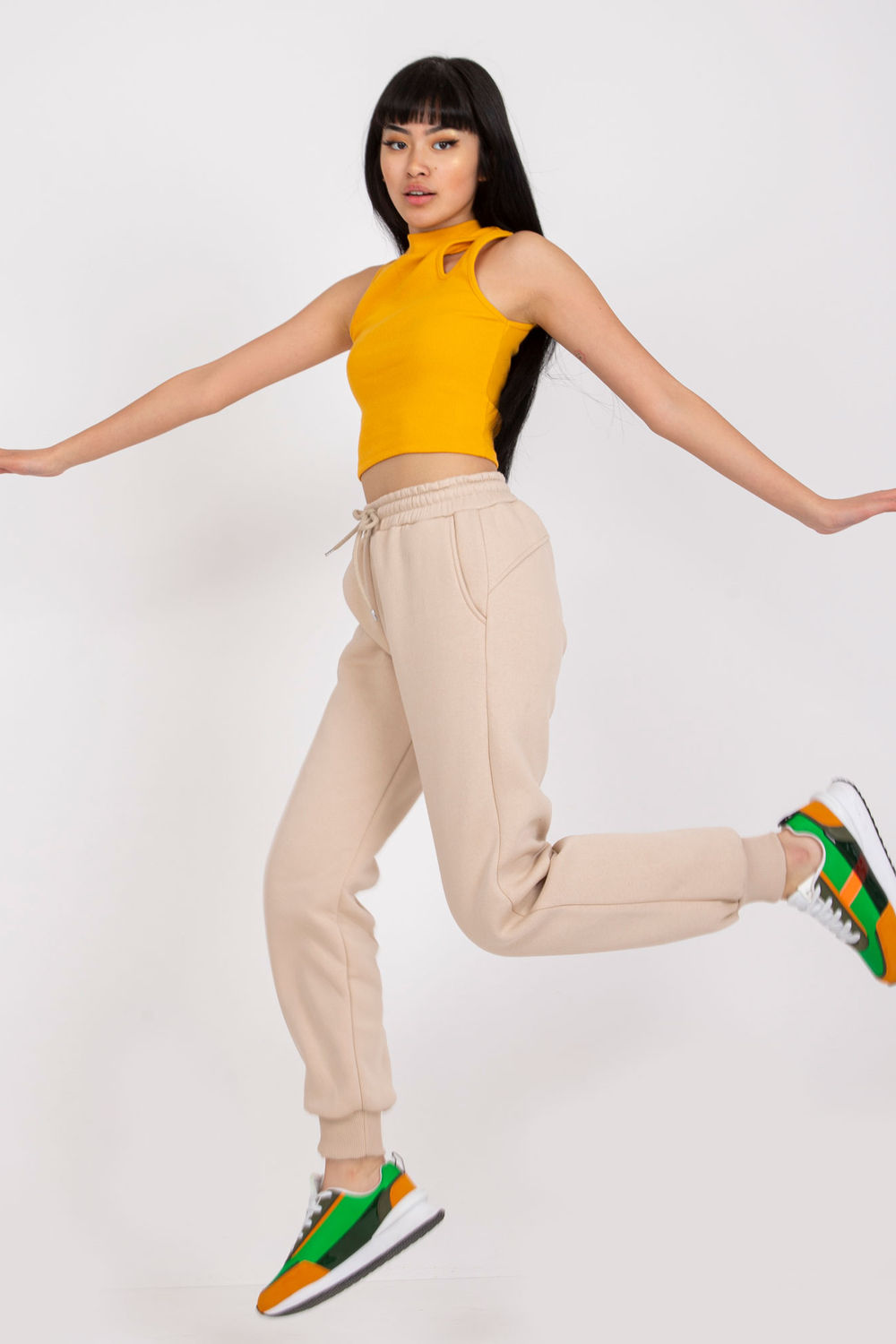  Tracksuit trousers model 166635 Ex Moda  beige