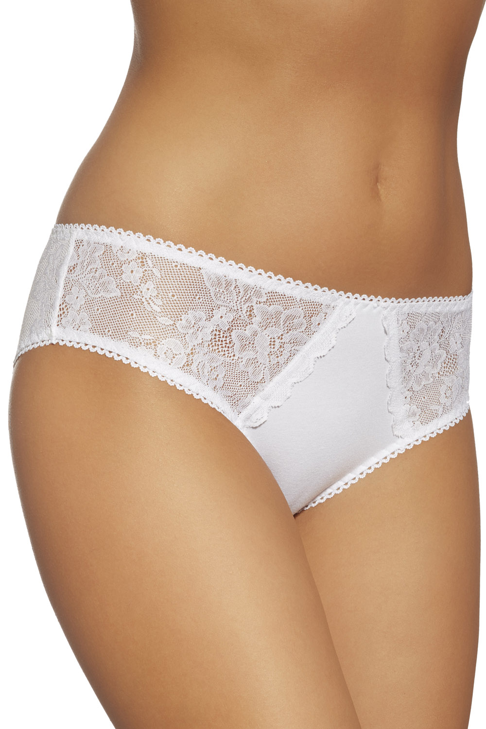 Figi Model 153 White - Gabidar Biały Damska