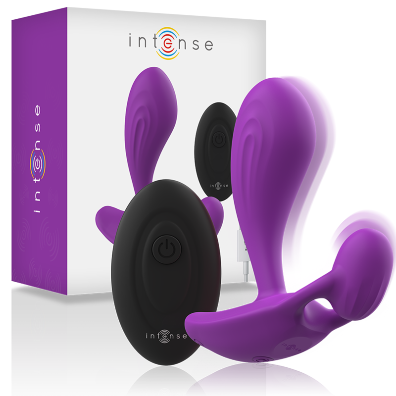 INTENSE - SHELLY ANAL PLUG REMOTE CONTROL PURPLE