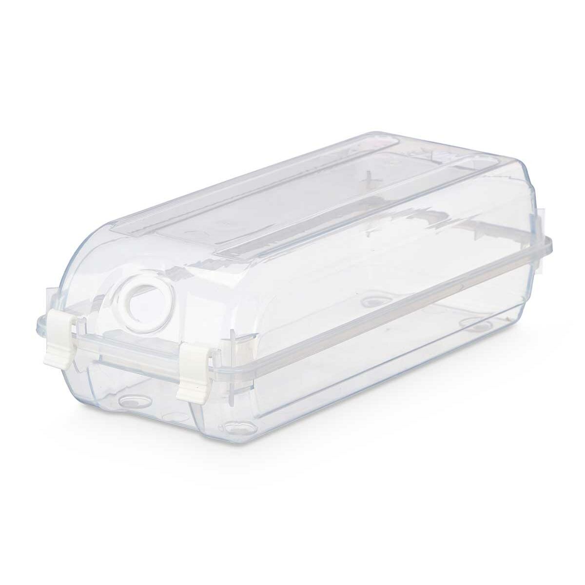 Stackable shoebox Transparent Plastic 14 x 10 x 32 cm (12 Units)