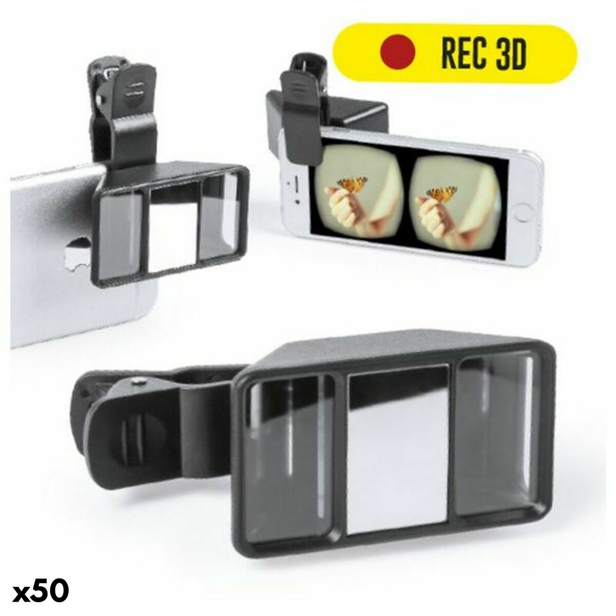 3D Lens for Smartphone Camera 145633 (50 Units)