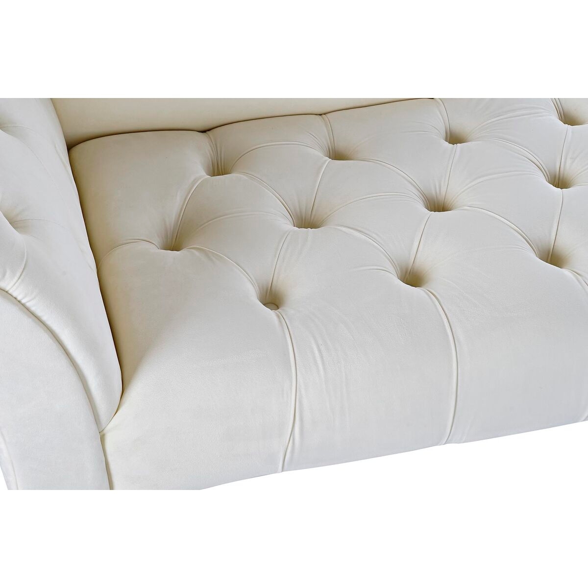 Chaise Longue Sofa Home ESPRIT Natural 119 x 55 x 77 cm