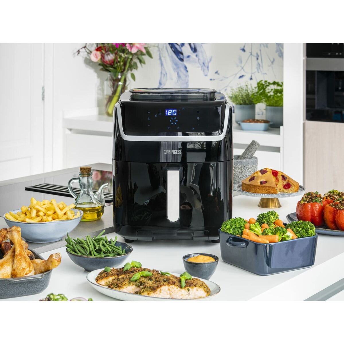 Air Fryer Princess 871301609842901.182080.01.001 1700 W Black Air Fryer Princess 871301609842901.182080.01.001 1700 W Black
